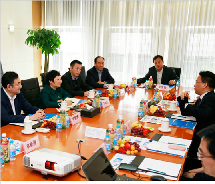 北京市工商联党组书记郑默杰一行光临CA88创建调查调研